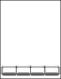 OL1564- 2" x 1" Blank Label Template