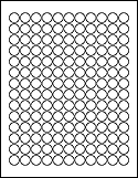 OL1575 0.625" Circle  Labels