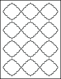 OL1761- 2.5" x 2.5" Blank Label Template