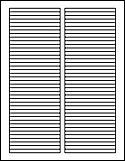 OL1825 3.5" x 0.25"  Labels