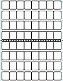 OL222 1" x 1.125"  Labels
