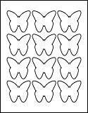 OL258 2.2901" x 2.1094"  Labels