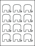 OL259 2.149" x 1.8605"  Labels