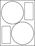 OL320 5.5" Circle  Labels