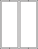 OL338- 3.75" x 10.5" Blank Label Template