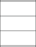 OL425- 8.5" x 3.5" Blank Label Template