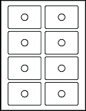 OL6075 Business Card CD  Labels