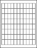OL6100 0.72" x 1.2"  Labels