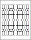 OL6925 0.5" x 2.75"  Labels
