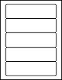 OL7000 7" x 2"  Labels