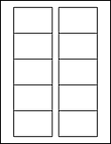 OL7600 3" x 2"  Labels