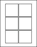 OL805 3" x 3" Square Labels