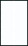 OL813 8.5" x 14" With 1 Vertical Back Slit - Full Sheet Labels