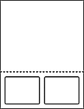 OL826- 3.5" x 2.75" Blank Label Template