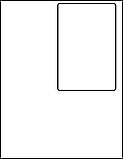 OL829- 4" x 6" Blank Label Template