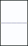 OL958 8.5" x 14" With 1 Horizontal Back Slit - Full Sheet Labels