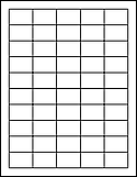 OL975- 1.5" x 1" Blank Label Template