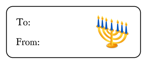 small gift tag template