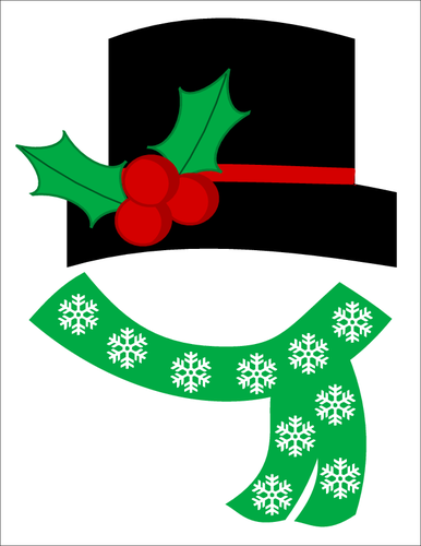 snowman hat clipart - photo #35