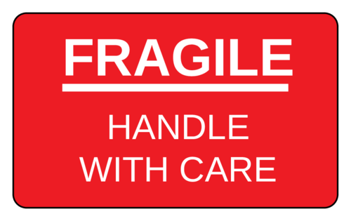 A4 Sticker Template 8 Free Printable Fragile Labels Printable Templates