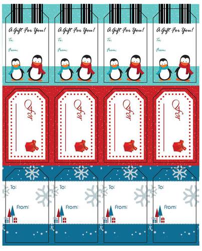 Christmas Gift Label Templates Printable