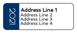 New Year's Return Address Labels - Label Templates - OL25 ...