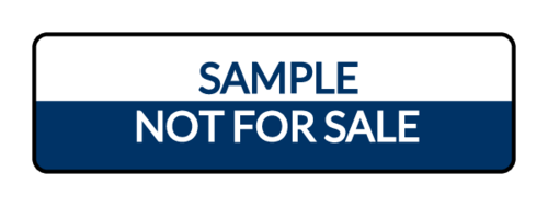 Label your samples and test products properly with these Not For Sale printable stickers