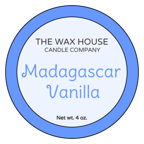 Classic Candle Product Label Template