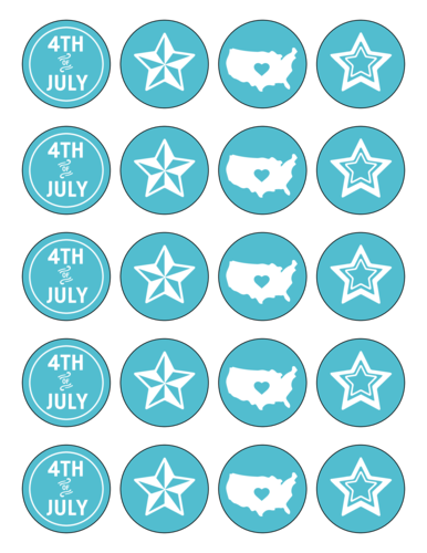 4th of July Label Templates - Download Independence Day Label Designs 4th of July Label Templates - Download Independence Day Label Designs