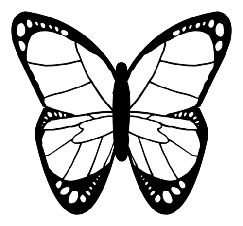 Butterfly Labels Templates - Parahyena.com