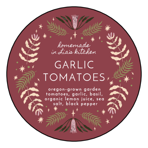 Thanksgiving/Autumn/Fall Label Template: Leaves and acorns