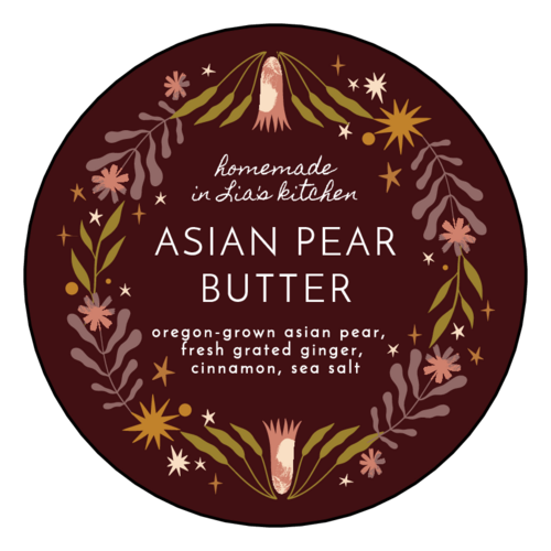 Thanksgiving/Autumn/Fall Label Template: Leaves and acorns