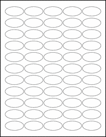 Download Label Templates - OL6025 - 1.5" x 0.75" Oval ...