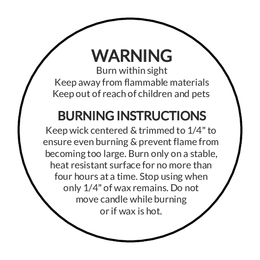 Minimal Circle Bath Bomb Label Template