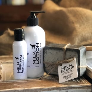 Mardelian Farm Milk Lotion Labels