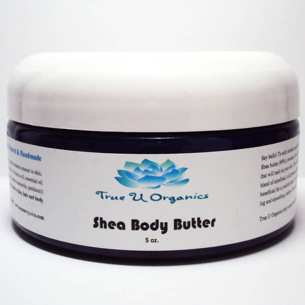 Shea Body Butter Labels by True U Organics - Customer Ideas