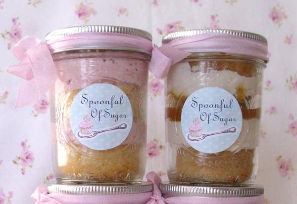 Cake jar with custom labels – Jars of Goodness