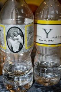Water Bottle Labels - LaToya & Aarius' Wedding Day - Drink up! - Customer  Label Ideas