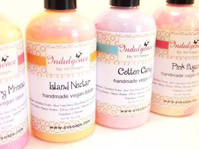 Homemade Lotion with Printable Labels