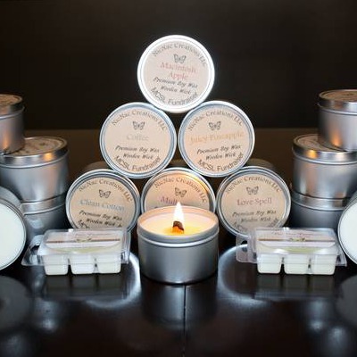 Fundraiser Candles by NicNac Labels - Customer Label Ideas | OnlineLabels®