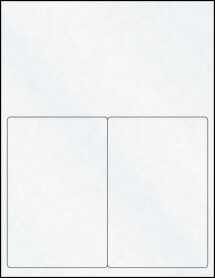 Sheet of 4" x 6" Clear Matte Inkjet labels