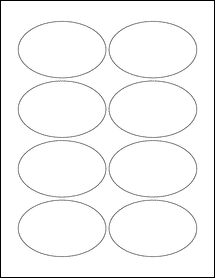 Sheet of 3.5" x 2.25"  labels
