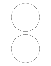 6.75 Inch Circle Template Blank Template SVG PNG JPG Graphic