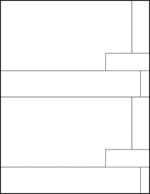 Sheet of 0" x 0"  labels