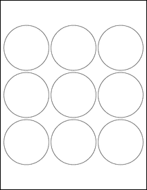 2 Inch Circle Template Blank Template DIY Design PNG Round Sticker Template  Planner Commercial Use Two Inch 