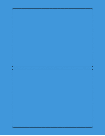 Lbl22 Labels True Blue - OL2222 - 6.625