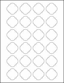 1.5" x 1.5" Blank Label Template - PDF - OL2282