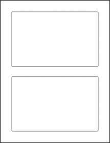 Sheet of 6.75" x 4.25"  labels