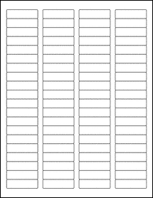 175" x 05" return address labels  mailing labels  ol25