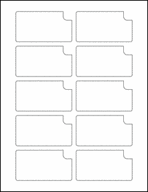 3.25" x 1.75" Blank Label Template - PDF - OL2742